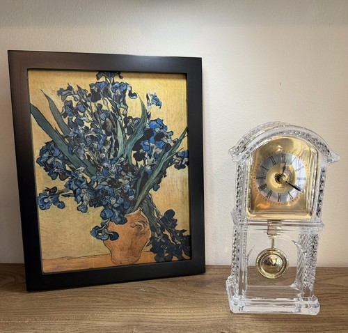 Vintage crystal grandfather - crystal,