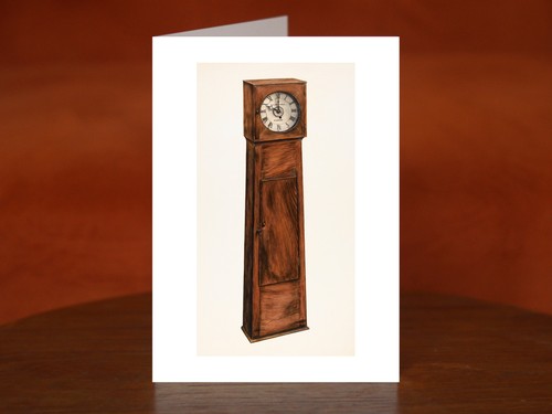 Shaker grandmother clock - shaker,