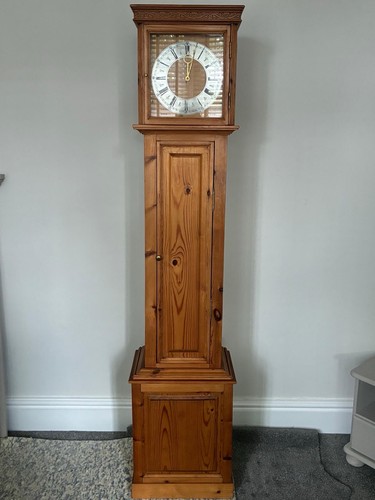 Brixon pine grandmother clock - brixon,