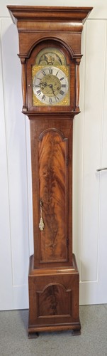 Antique walnut longcase - antique,