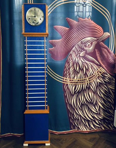 Antique grandmother clock - grandmother,