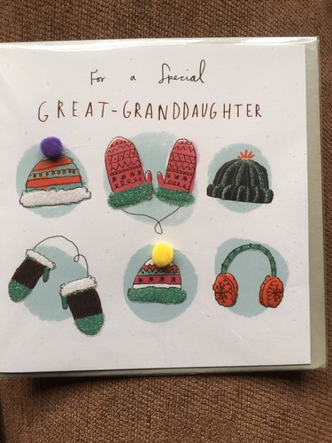 Great granddaughter christmas - granddaughter,