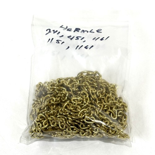 Hermle brass chains set 3 - brass,